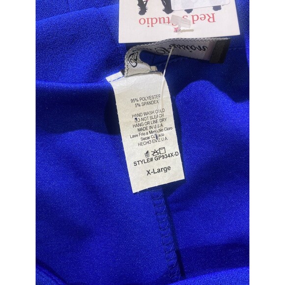 Glow Passion Royal Blue  Dress  women's size XL look like a Large - Picture 9 of 9